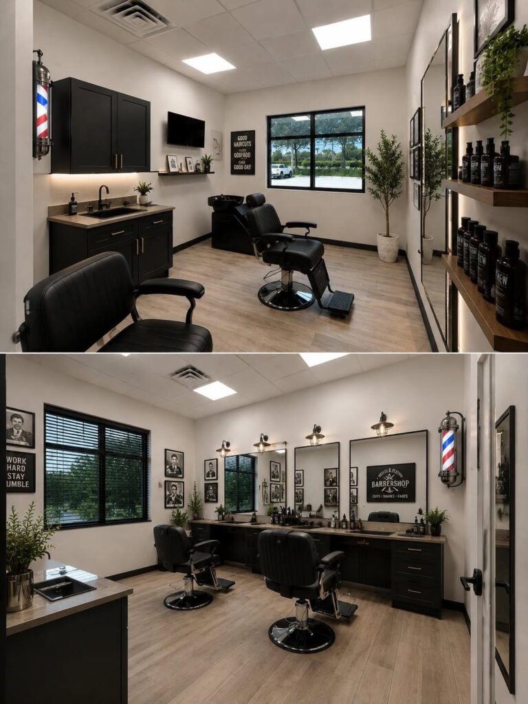 Private salon studio rental in Palm Beach County